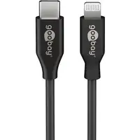 Goobay 64574 cargador de dispositivo móvil Smartphone Negro Corriente alterna Carg