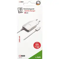 2GO 797166 cargador de dispositivo móvil Universal Blanco Corriente alterna Interi