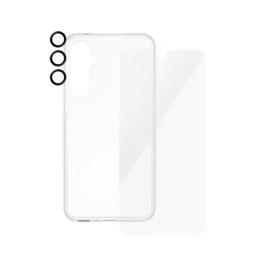 PanzerGlass SAFE. by ® 3-in-1 Protection Pack Samsung Galaxy A35 5G Protector de p