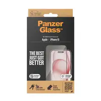 PanzerGlass ® Screen Protector iPhone 15 | Ultra-Wide Fit w. EasyAligner Protector PanzerGlass ® Screen Protector iPhone 15 | Ultra-Wide Fit w. EasyAligner Protector