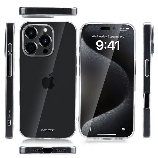 nevox 2368 funda para teléfono móvil 16 cm (6.3") Transparente