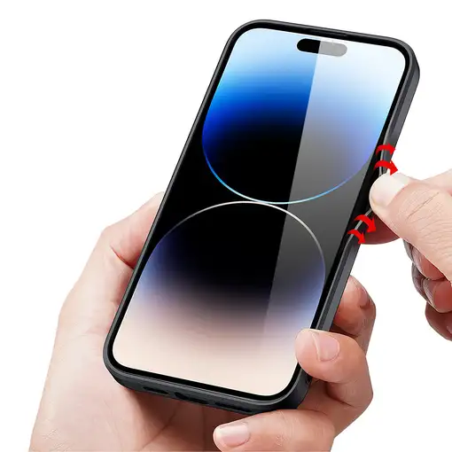 nevox 2384 funda para teléfono móvil 16 cm (6.3") Negro