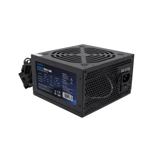 CoolBox Basic 500GR ATX unidad de fuente de alimentación 500 W 20+4 pin ATX Negro