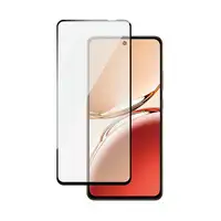 PanzerGlass SAFE. by ® Screen Protector w. Black Frame Oppo Reno12 F 5G | Ultra-Wi