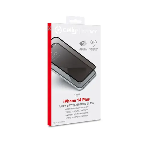 Celly PRIVACYF1026BK protector de pantalla o trasero para teléfono móvil Apple 1 p