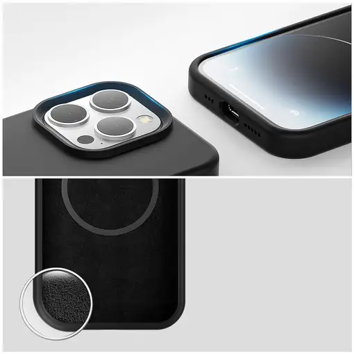 4smarts 540582 funda para teléfono móvil 17 cm (6.7") Negro