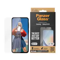 PanzerGlass ® Screen Protector Samsung Galaxy A35 5G | Ultra-Wide Fit w. EasyAlign