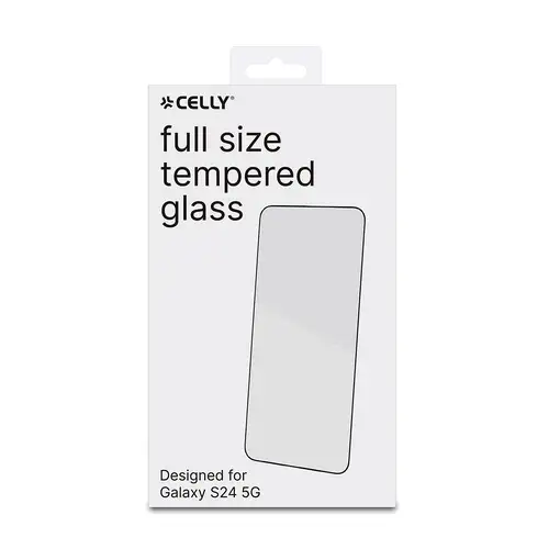 Celly FULLGLASS1065BK protector de pantalla o trasero para teléfono móvil Samsung