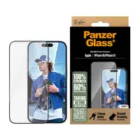 PanzerGlass ® Screen Protector iPhone 16 | 15 | Ultra-Wide Fit Protector de pantal