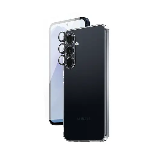 PanzerGlass SAFE. by ® 3-in-1 Protection Pack Samsung Galaxy A55 5G Protector de p