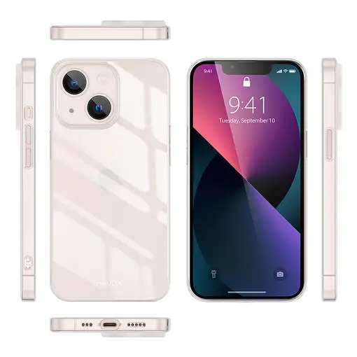 nevox StyleShell Flex funda para teléfono móvil 15,5 cm (6.1'') Transparente