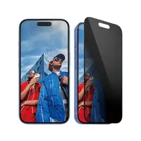 PanzerGlass ® Privacy Screen Protector iPhone 16 | 15 | Ultra-Wide Fit Protector d