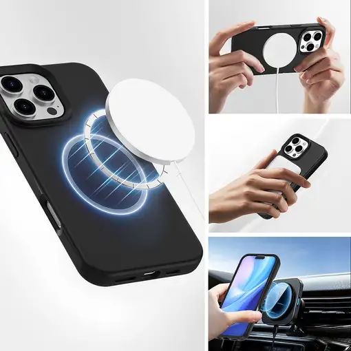 4smarts 541187 funda para teléfono móvil 16 cm (6.3") Negro