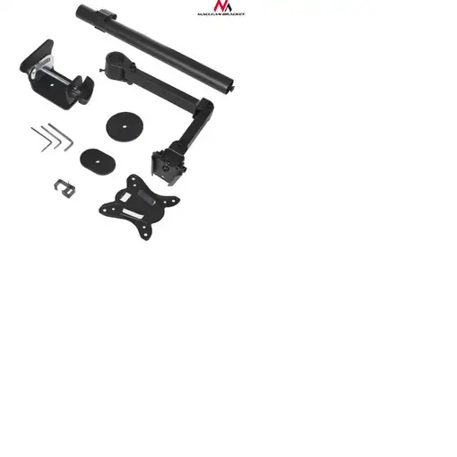 Maclean MC-690 soporte para TV 68,6 cm (27") Negro