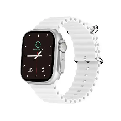 MaxCom Ecowatch 2 4,95 cm (1.95") TFT 27 mm Digital 240 x 283 Pixeles Plata
