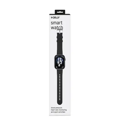 Celly TRAINERMATEBK Relojes inteligentes y deportivos 4,6 cm (1.81") Digital 240 x