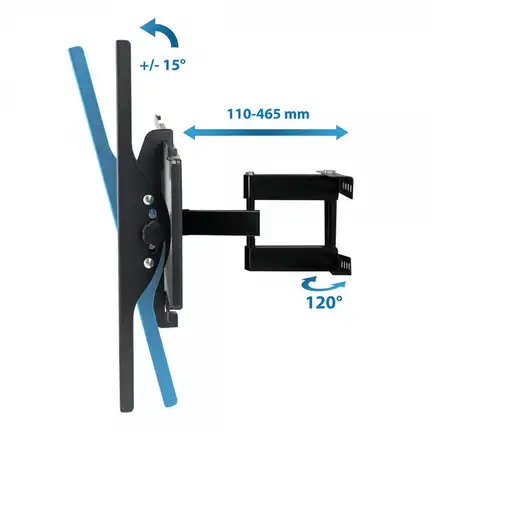 Esperanza TITAN 177,8 cm (70") Negro