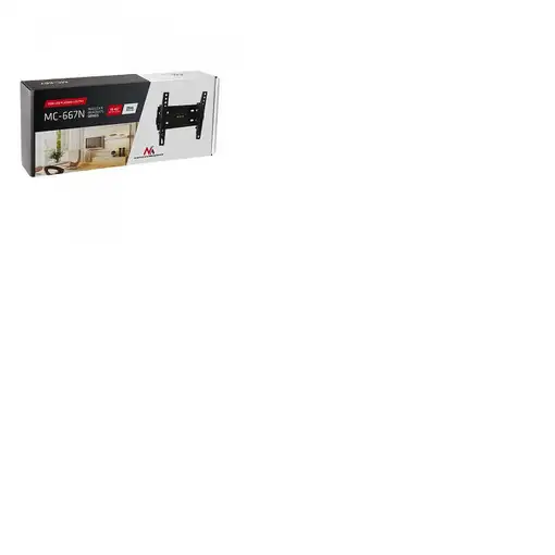 Maclean MC-667 soporte para TV 106,7 cm (42") Negro