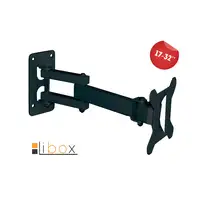 Libox LB-200 soporte para TV 81,3 cm (32") Negro