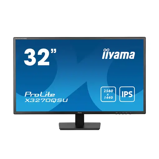 iiyama ProLite X3270QSU-B1 pantalla para PC 81,3 cm (32") 2560 x 1440 Pixeles Wide