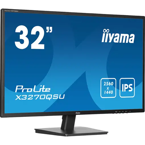 iiyama ProLite X3270QSU-B1 pantalla para PC 81,3 cm (32") 2560 x 1440 Pixeles Wide
