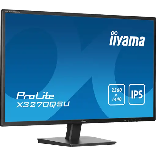 iiyama ProLite X3270QSU-B1 pantalla para PC 81,3 cm (32") 2560 x 1440 Pixeles Wide