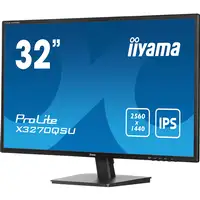 iiyama ProLite X3270QSU-B1 pantalla para PC 81,3 cm (32") 2560 x 1440 Pixeles Wide