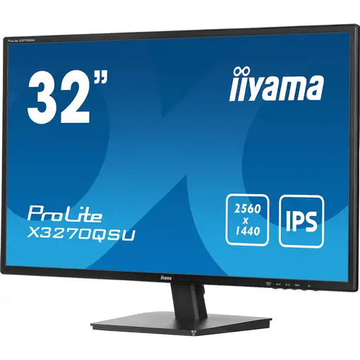 iiyama ProLite X3270QSU-B1 pantalla para PC 81,3 cm (32") 2560 x 1440 Pixeles Wide