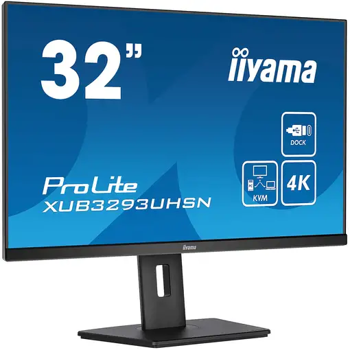 iiyama ProLite XUB3293UHSN-B5 pantalla para PC 80 cm (31.5") 3840 x 2160 Pixeles 4