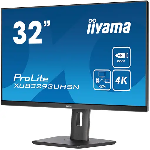 iiyama ProLite XUB3293UHSN-B5 pantalla para PC 80 cm (31.5") 3840 x 2160 Pixeles 4