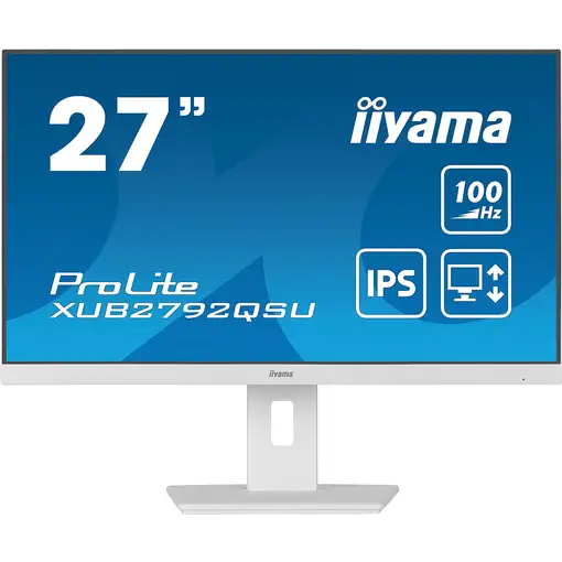 iiyama ProLite XUB2792QSU-W6 pantalla para PC 68,6 cm (27") 2560 x 1440 Pixeles Wi