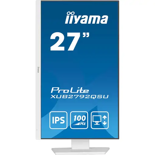 iiyama ProLite XUB2792QSU-W6 pantalla para PC 68,6 cm (27") 2560 x 1440 Pixeles Wi