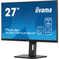 iiyama ProLite XUB2797UHSNP-B1 pantalla para PC 68,6 cm (27") 3840 x 2160 Pixeles