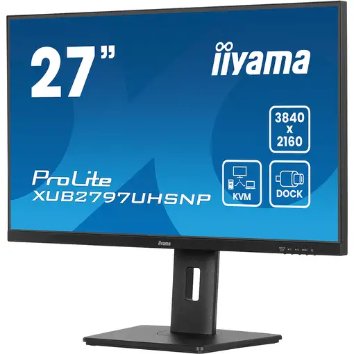 iiyama ProLite XUB2797UHSNP-B1 pantalla para PC 68,6 cm (27") 3840 x 2160 Pixeles