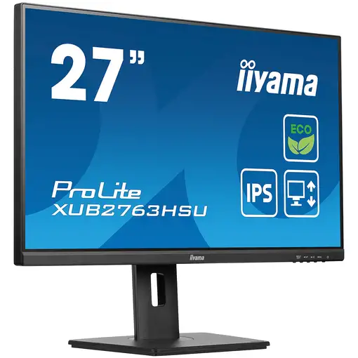iiyama ProLite XUB2763HSU-B1 pantalla para PC 68,6 cm (27") 1920 x 1080 Pixeles Fu