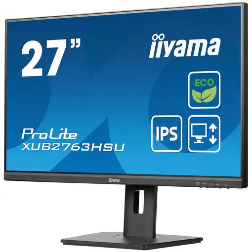 iiyama ProLite XUB2763HSU-B1 pantalla para PC 68,6 cm (27") 1920 x 1080 Pixeles Fu