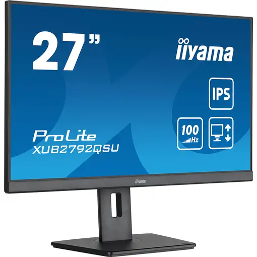 iiyama ProLite XUB2792QSU-B6 pantalla para PC 68,6 cm (27") 2560 x 1440 Pixeles Fu