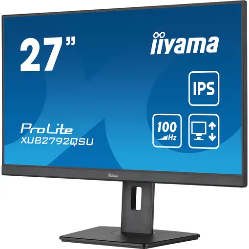 iiyama ProLite XUB2792QSU-B6 pantalla para PC 68,6 cm (27") 2560 x 1440 Pixeles Fu