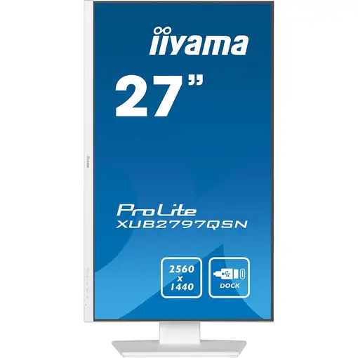 iiyama G-MASTER XUB2797QSN-W2 pantalla para PC 68,6 cm (27") 2560 x 1440 Pixeles 4