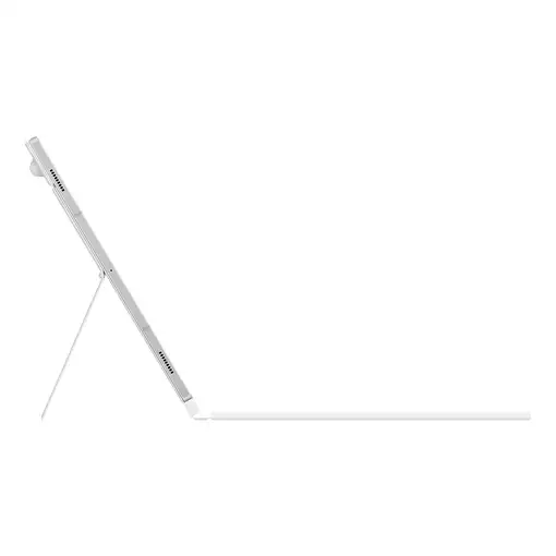 Samsung EF-DX825 QWERTZ Alemán Pogo pin Blanco