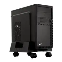 iggual SOP1 Soporte para instalación de CPU bajo mesa Negro