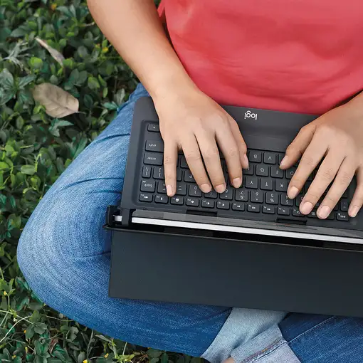 Logitech 920-008336 teclado para móvil QWERTY Español Bluetooth Negro
