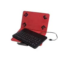 Phoenix Technologies PHKEYCASE7-8 teclado para móvil Negro, Rojo