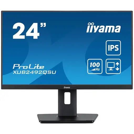 iiyama ProLite XUB2492QSU-B1 pantalla para PC 60,5 cm (23.8") 2560 x 1440 Pixeles