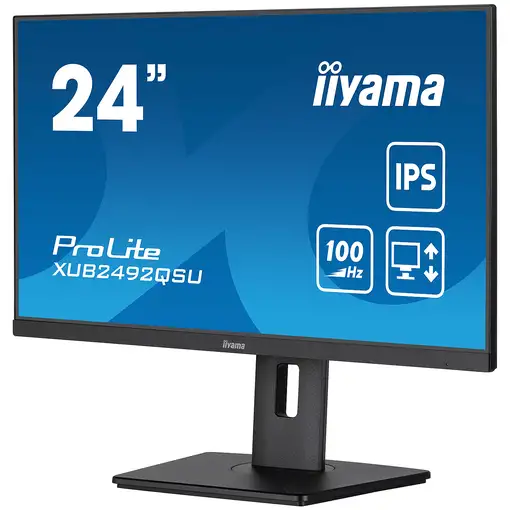 iiyama ProLite XUB2492QSU-B1 pantalla para PC 60,5 cm (23.8") 2560 x 1440 Pixeles
