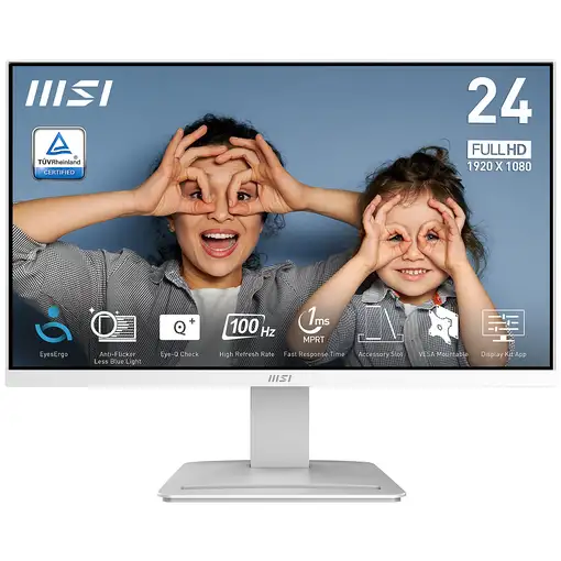MSI Pro MP2412W pantalla para PC 60,5 cm (23.8") 1920 x 1080 Pixeles Full HD LCD B
