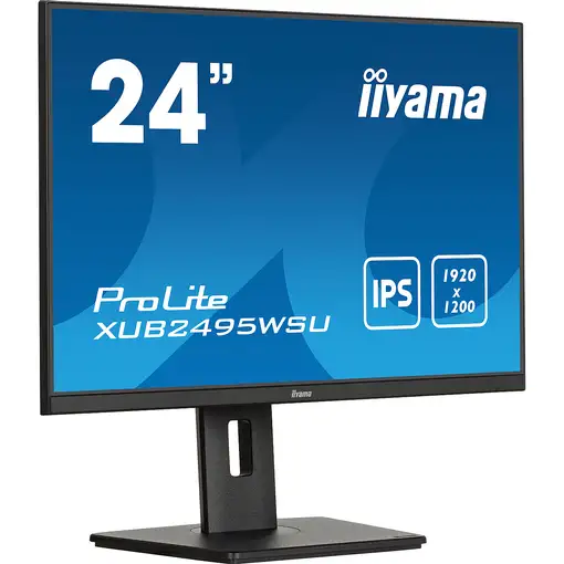 iiyama ProLite XUB2495WSU-B7 pantalla para PC 61 cm (24") 1920 x 1200 Pixeles 4K U