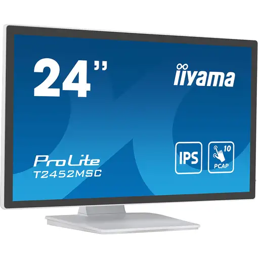 iiyama ProLite T2452MSC-W1 pantalla para PC 60,5 cm (23.8") 1920 x 1080 Pixeles Fu
