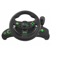 Esperanza EGW102 mando y volante Negro, Verde USB Digital PC, Playstation 3