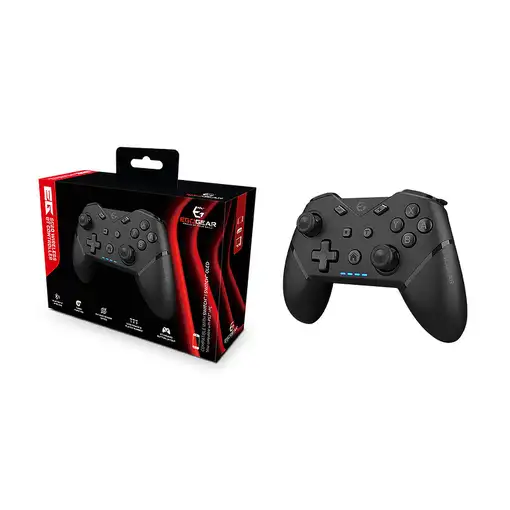 EgoGear SC20-NS-BT-BK mando y volante Negro Bluetooth Gamepad Nintendo Switch
